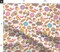 Mexican Sweet Bakery Small Scale White Background Pastel Colors Kawaii Shells Food Mexico Pink Cookies Custom Printed Fabric by Spoonflower Various Fabrics by the Yard or Fat Quarter